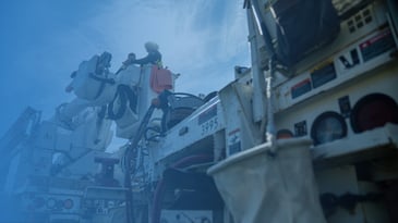 Workers in Truck